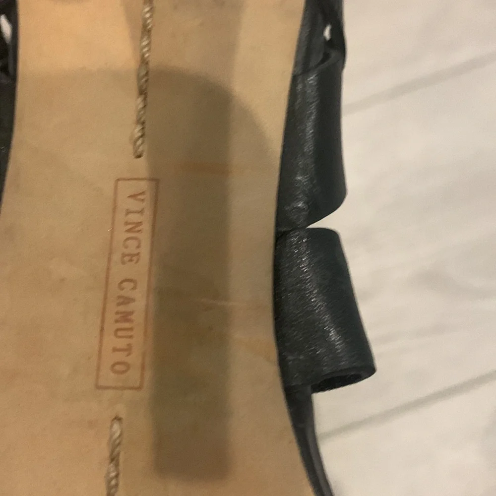 Vince Camuto - Black Heel Sandals - Size: 8.5 M - Picture 11 of 14